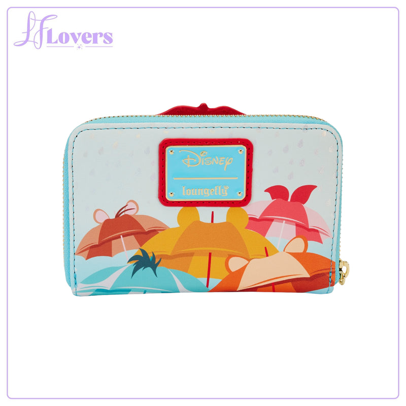 Load image into Gallery viewer, Loungefly Disney Winnie the Pooh and Friends Rainy Day Zip Around Wallet
