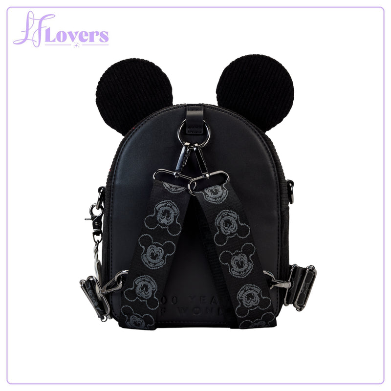 Load image into Gallery viewer, Loungefly Disney D100 Corduroy Convertible Crossbody

