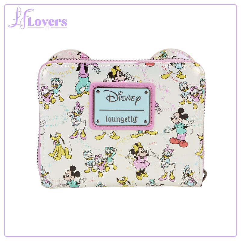 Load image into Gallery viewer, Loungefly Disney D100 AOP Zip Around Wallet
