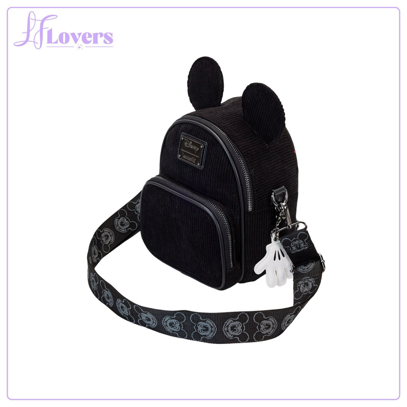 Load image into Gallery viewer, Loungefly Disney D100 Corduroy Convertible Crossbody
