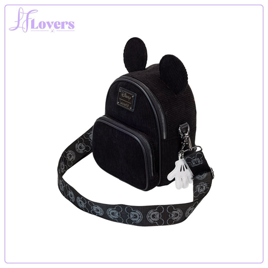 Loungefly Disney D100 Corduroy Convertible Crossbody