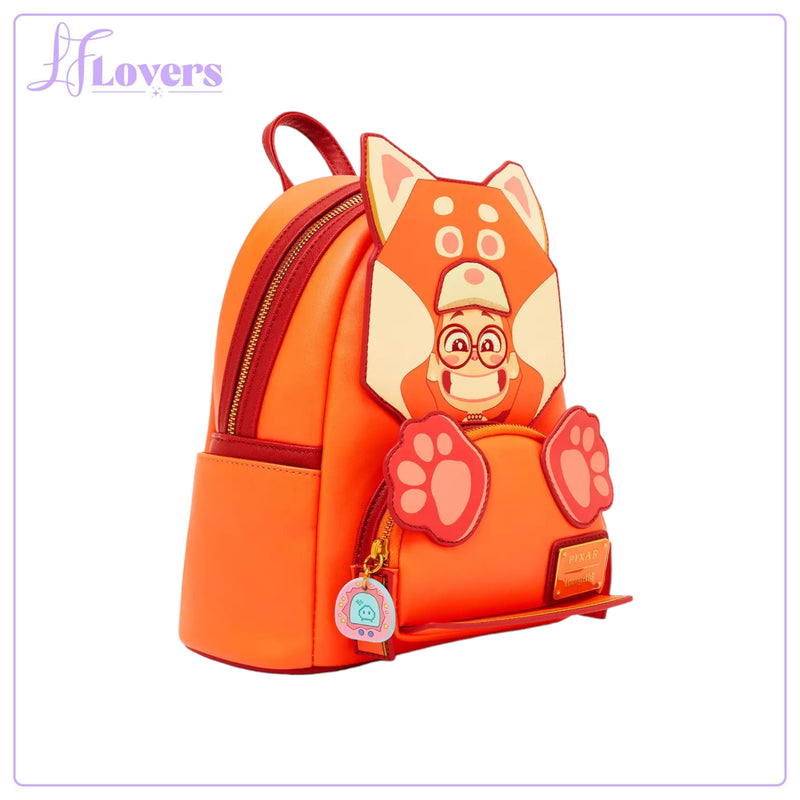 Load image into Gallery viewer, LF Lovers Exclusive - Loungefly Disney Pixar Turning Red Panda Costume Mei Mini Backpack
