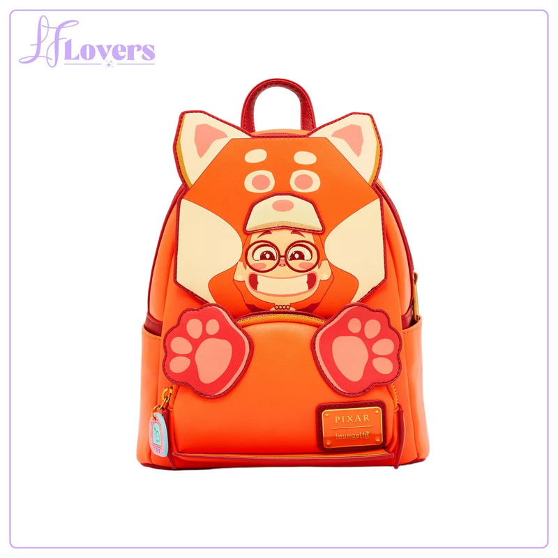 Load image into Gallery viewer, LF Lovers Exclusive - Loungefly Disney Pixar Turning Red Panda Costume Mei Mini Backpack
