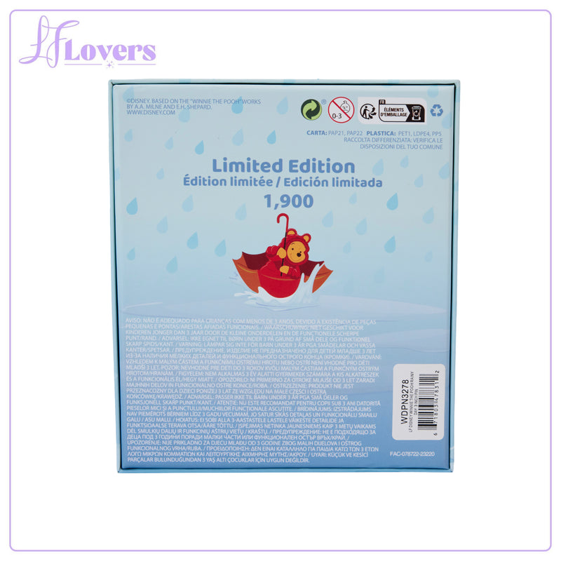 Load image into Gallery viewer, Loungefly Disney Winnie the Pooh Rainy Day Moving 3 Inch Pin
