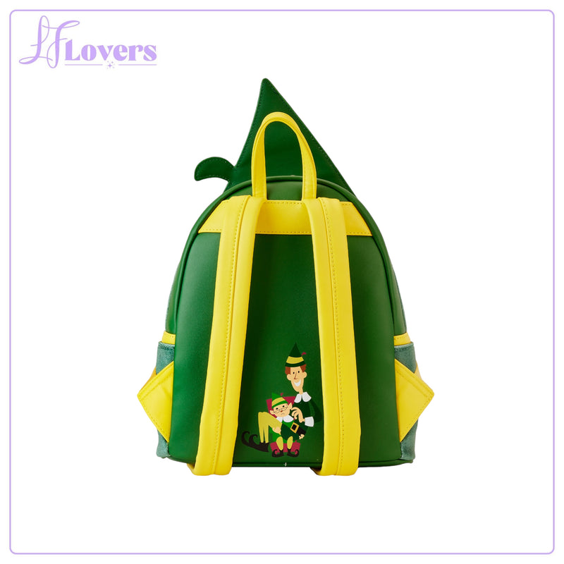 Load image into Gallery viewer, Loungefly Warner Brother Elf 20th Anniversary Cosplay Mini Backpack
