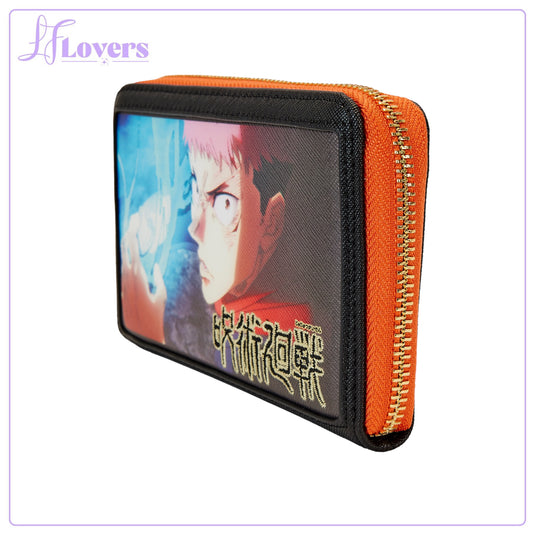 Loungefly Jujutsu Kaisen Yuji Itadori Cosplay Zip Around Wallet - LF Lovers