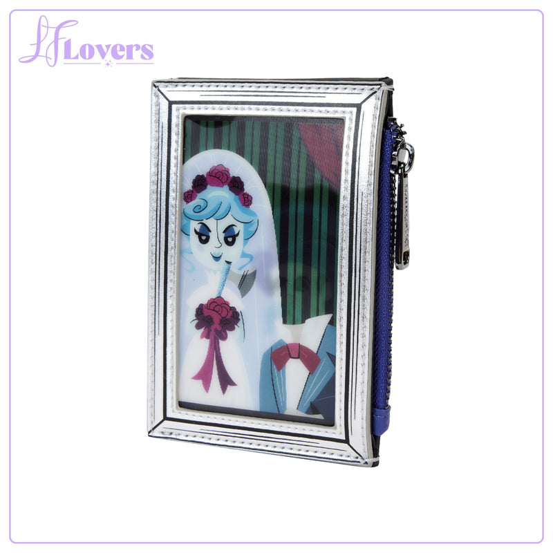 Load image into Gallery viewer, Loungefly Disney Haunted Mansion Black Widow Bride Lenticular Cardholder - LF Lovers

