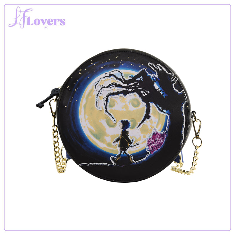 Load image into Gallery viewer, Loungefly Laika Coraline Moon Crossbody

