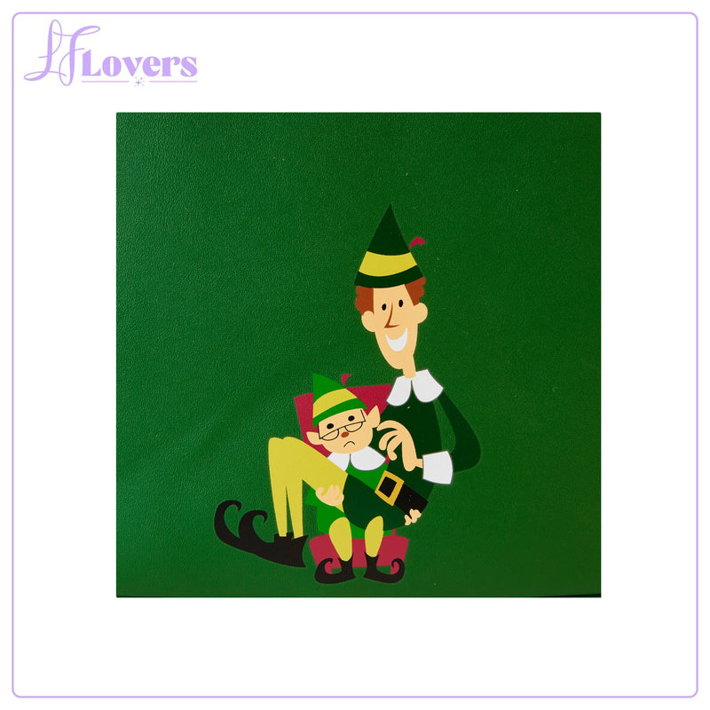 Load image into Gallery viewer, Loungefly Warner Brother Elf 20th Anniversary Cosplay Mini Backpack
