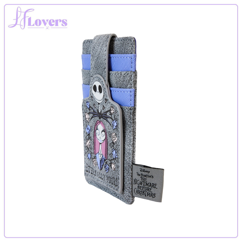 Loungefly Nightmare Before Christmas Jack & Sally Zip Clutch Wallet - Officially Licensed