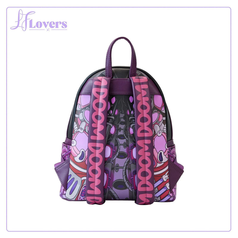 Load image into Gallery viewer, Loungefly Nickelodeon Invader Zim Secret Lair Mini Backpack
