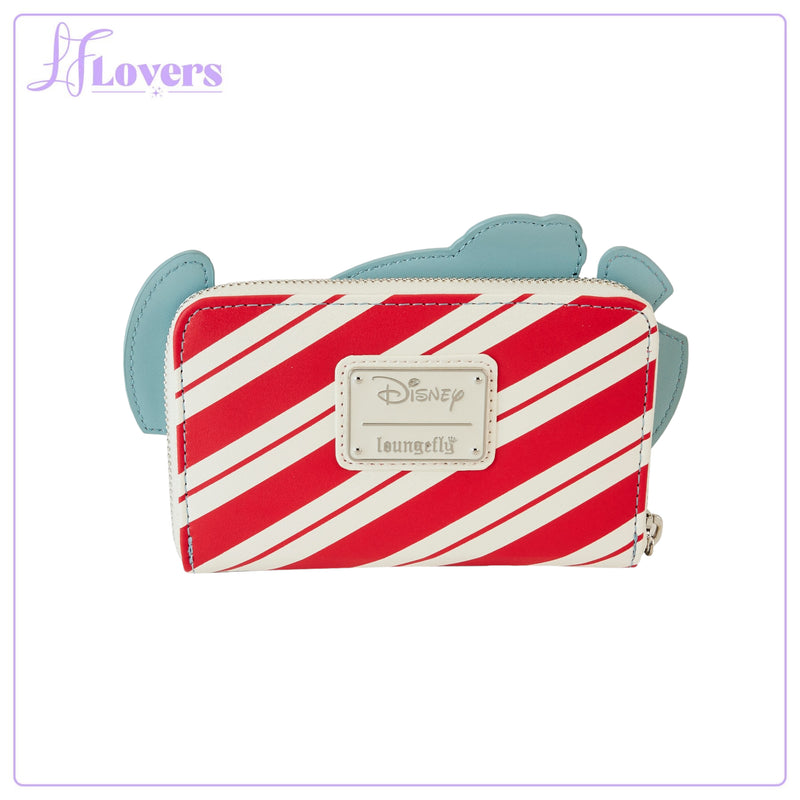 Load image into Gallery viewer, Loungefly Disney Stitch Holiday Cosplay Zip Around Wallet
