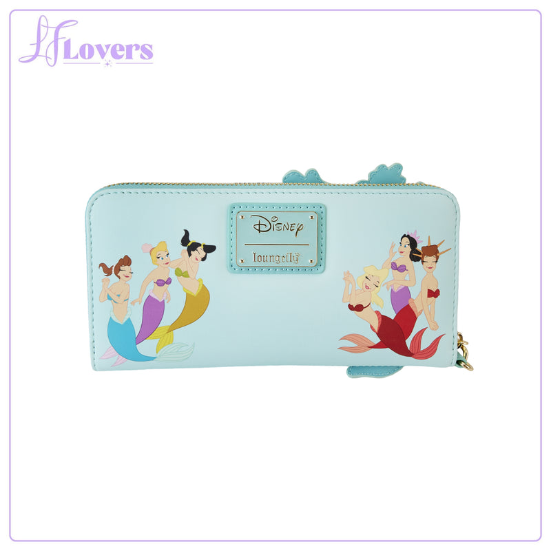 Load image into Gallery viewer, Loungefly Disney The Little Mermaid Princess Lenticular Wristlet
