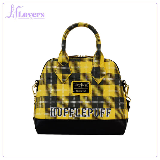 Loungefly Warner Brothers Harry Potter Hufflepuff Plaid Crossbody