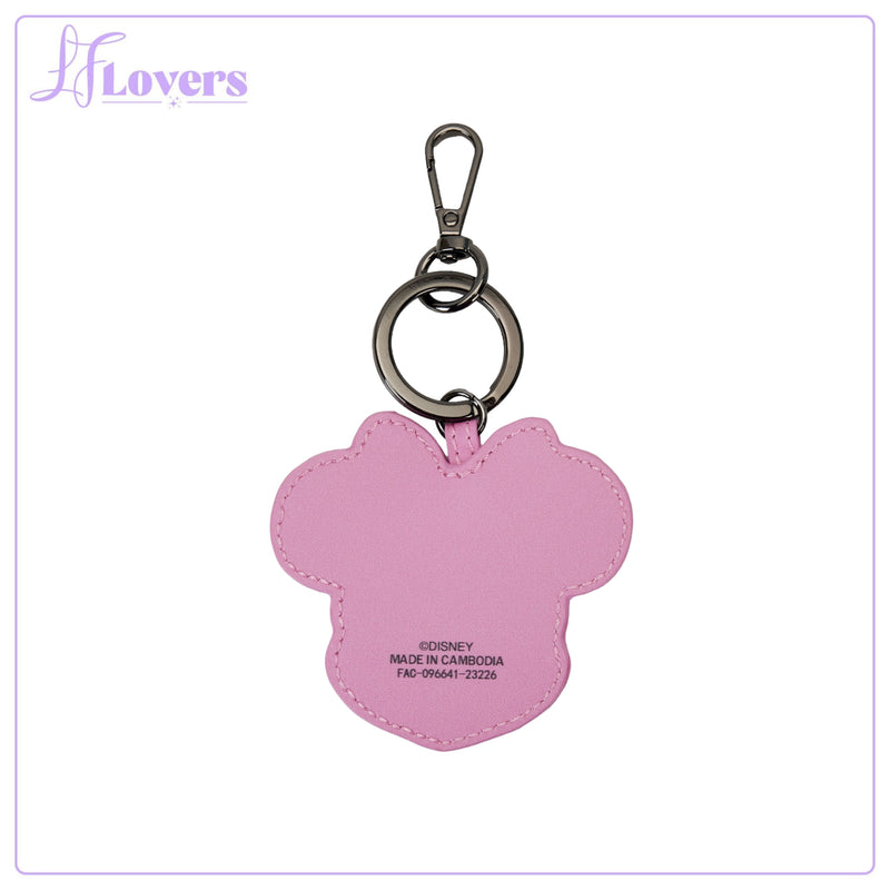 Load image into Gallery viewer, Loungefly Disney 100th Anniversary Minnie Head Bag Charm
