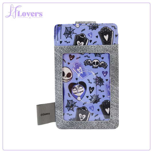 Loungefly Disney Nightmare Before Christmas Jack and Sally Eternally Yours Cardholder - PRE ORDER - LF Lovers