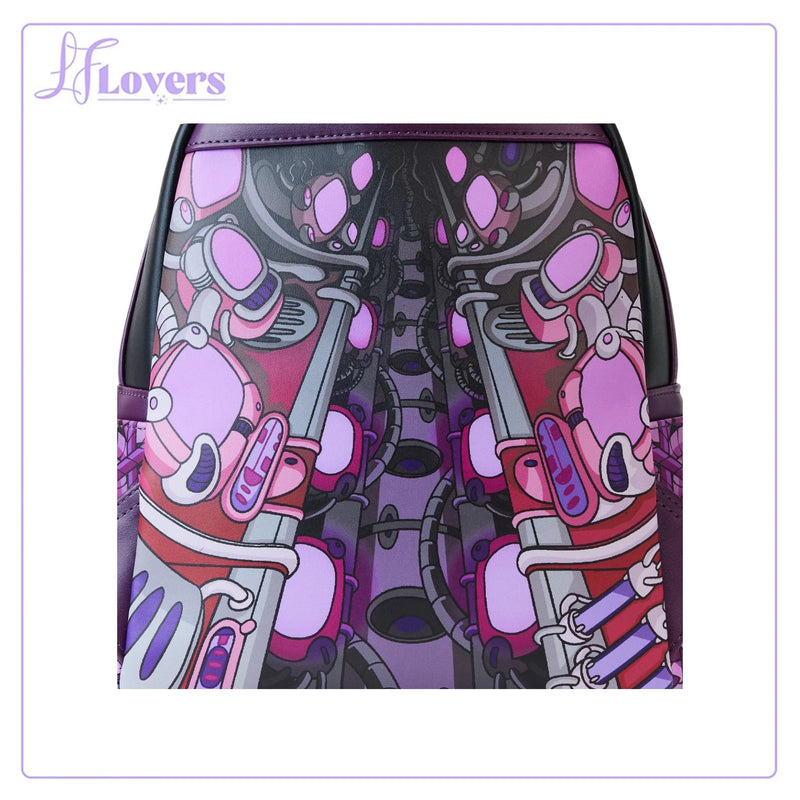 Load image into Gallery viewer, Loungefly Nickelodeon Invader Zim Secret Lair Mini Backpack
