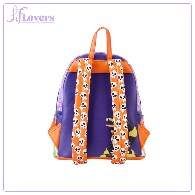 Load image into Gallery viewer, Loungefly Disney Nightmare Before Christmas Scary Teddy Present Mini Backpack
