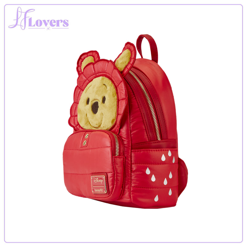 Load image into Gallery viewer, Loungefly Disney Winnie the Pooh Puffer Jacket Cosplay Mini Backpack - LF Lovers
