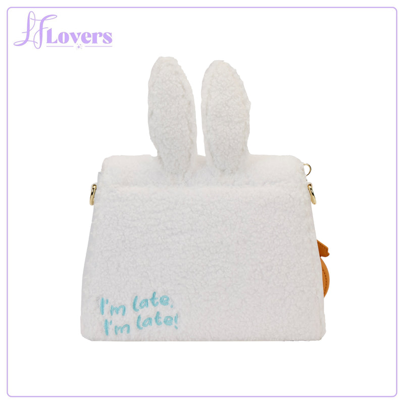 Load image into Gallery viewer, Loungefly Disney Alice in Wonderland White Rabbit Cosplay Crossbody
