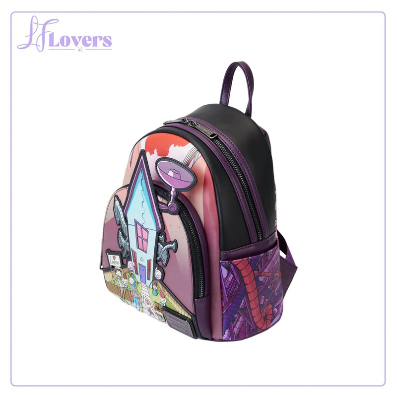 Load image into Gallery viewer, Loungefly Nickelodeon Invader Zim Secret Lair Mini Backpack
