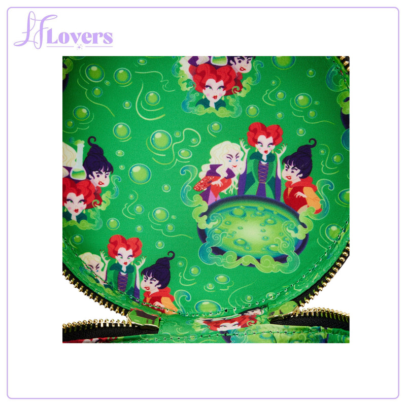 Load image into Gallery viewer, Loungefly Disney Hocus Pocus Winifred Cauldron Crossbody
