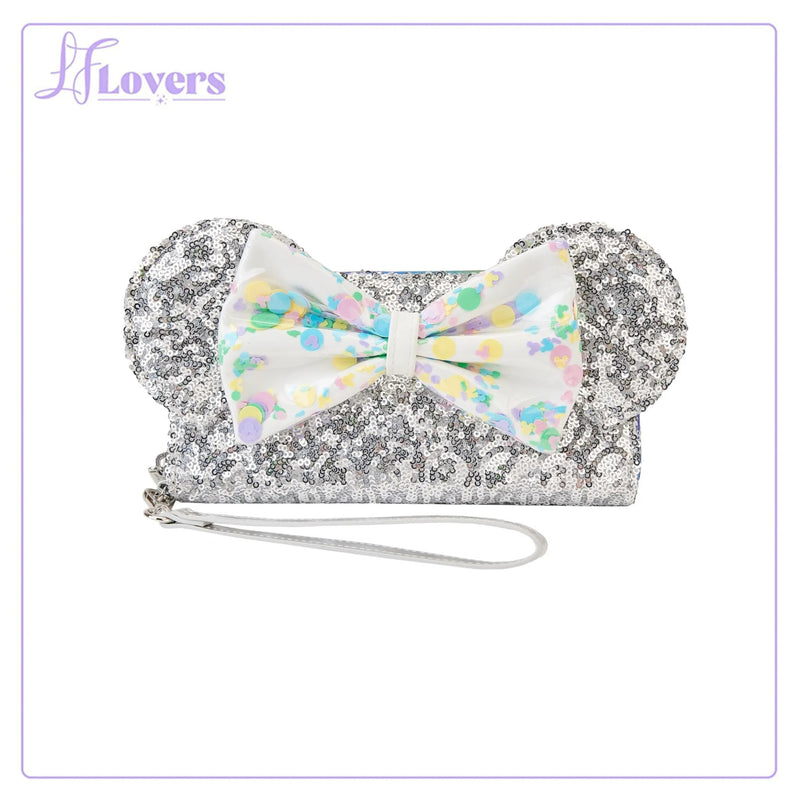 Load image into Gallery viewer, Loungefly Disney Mickey and Friends Birthday Celebration Zip Around Wallet
