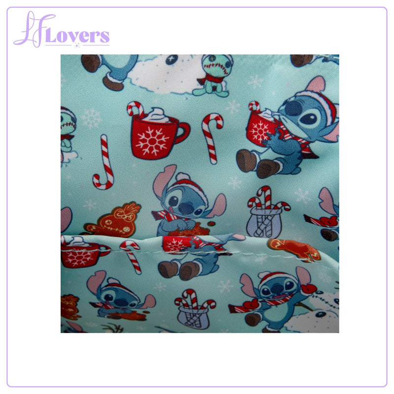 Load image into Gallery viewer, Loungefly Disney Stitch Holiday Cosplay Crossbody
