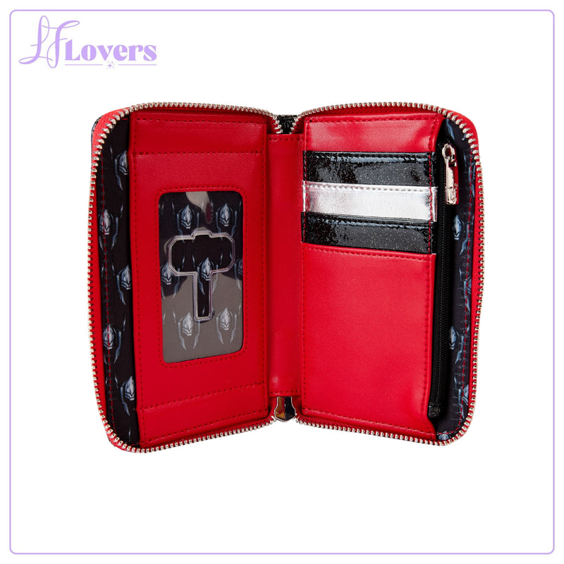 Load image into Gallery viewer, Loungefly Marvel Shine Thor Cosplay  Zip Around Wallet - LF Lovers
