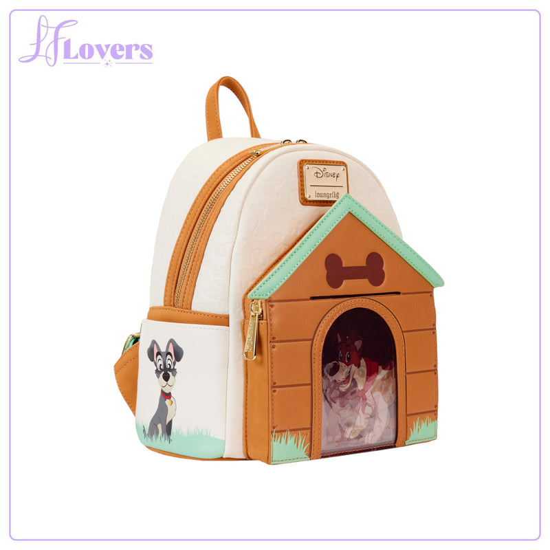 Load image into Gallery viewer, Loungefly Disney I Heart Disney Dogs Triple Lenticular Mini Backpack - LF Lovers
