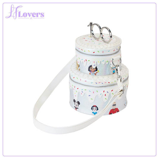Loungefly Disney 100 Celebration Cake Crossbody