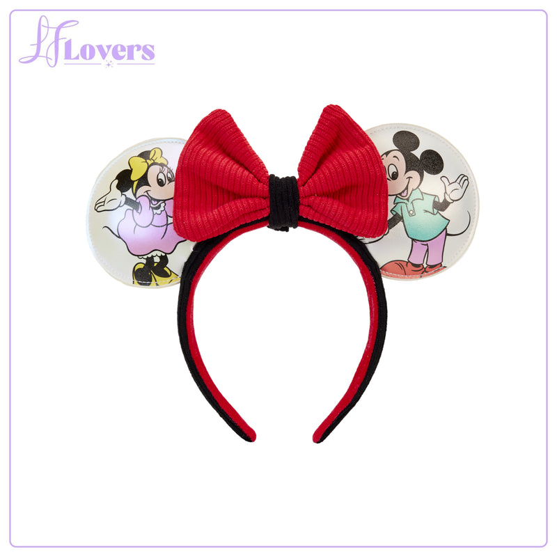 Load image into Gallery viewer, Loungefly Disney D100 AOP Ear Holder Mini Backpack
