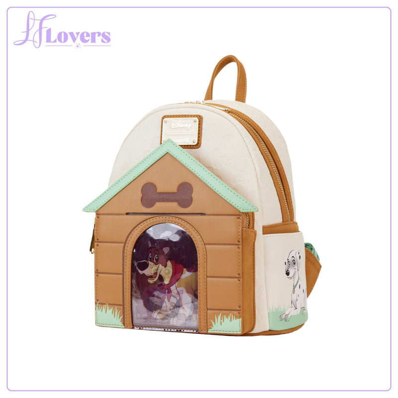 Load image into Gallery viewer, Loungefly Disney I Heart Disney Dogs Triple Lenticular Mini Backpack - LF Lovers
