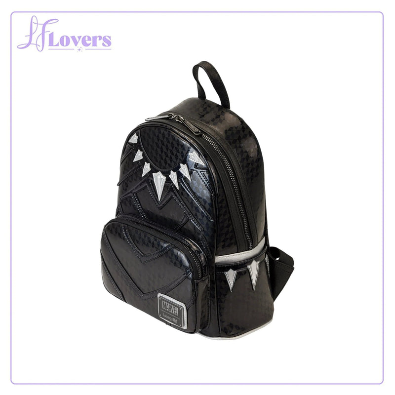 Load image into Gallery viewer, Loungefly Marvel Shine Black Panther Cosplay Mini Backpack - LF Lovers
