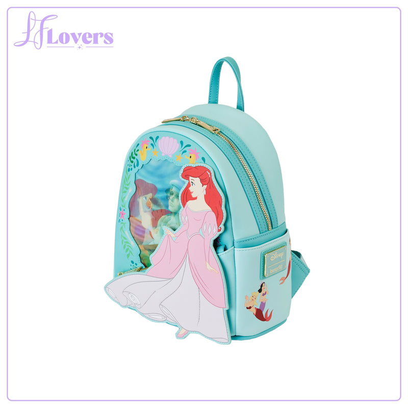 Load image into Gallery viewer, Loungefly Disney The Little Mermaid Princess Lenticular Mini Backpack
