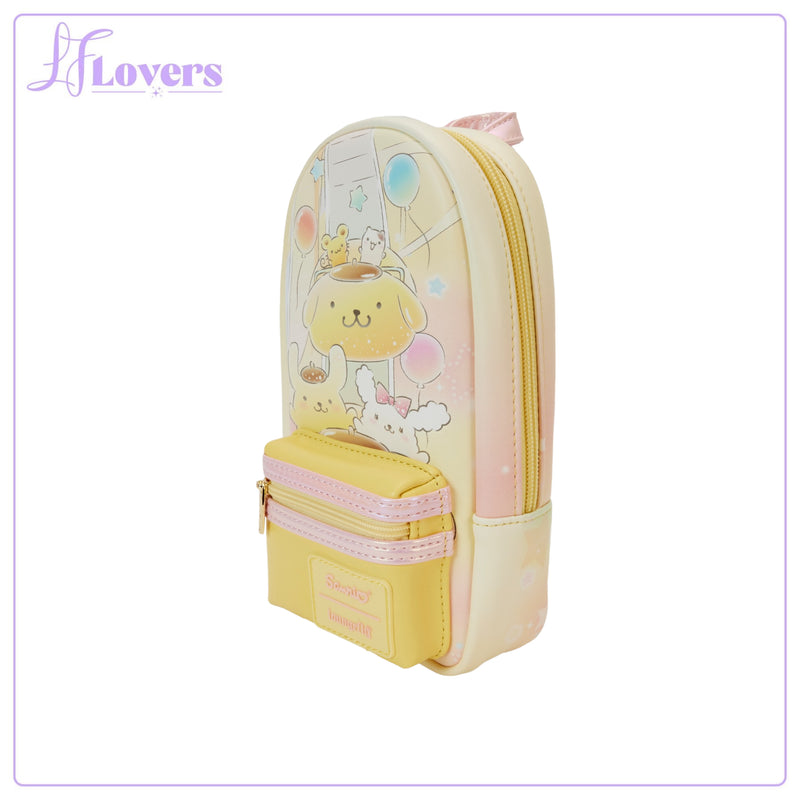 Load image into Gallery viewer, Loungefly Stationery Sanrio Pompompurin Carnival Pencil Case - LF Lovers
