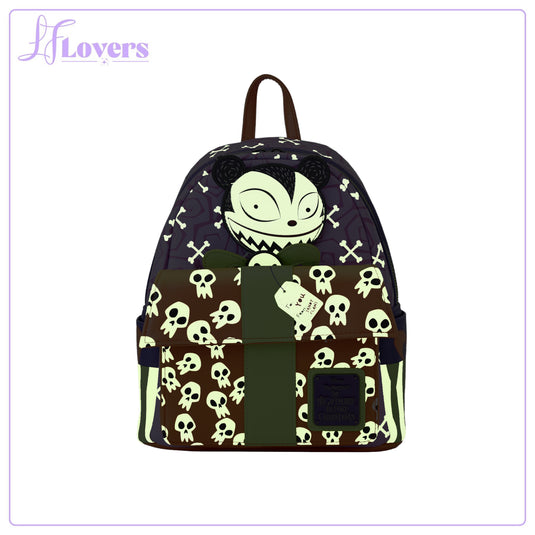 Loungefly Disney Nightmare Before Christmas Scary Teddy Present Mini Backpack