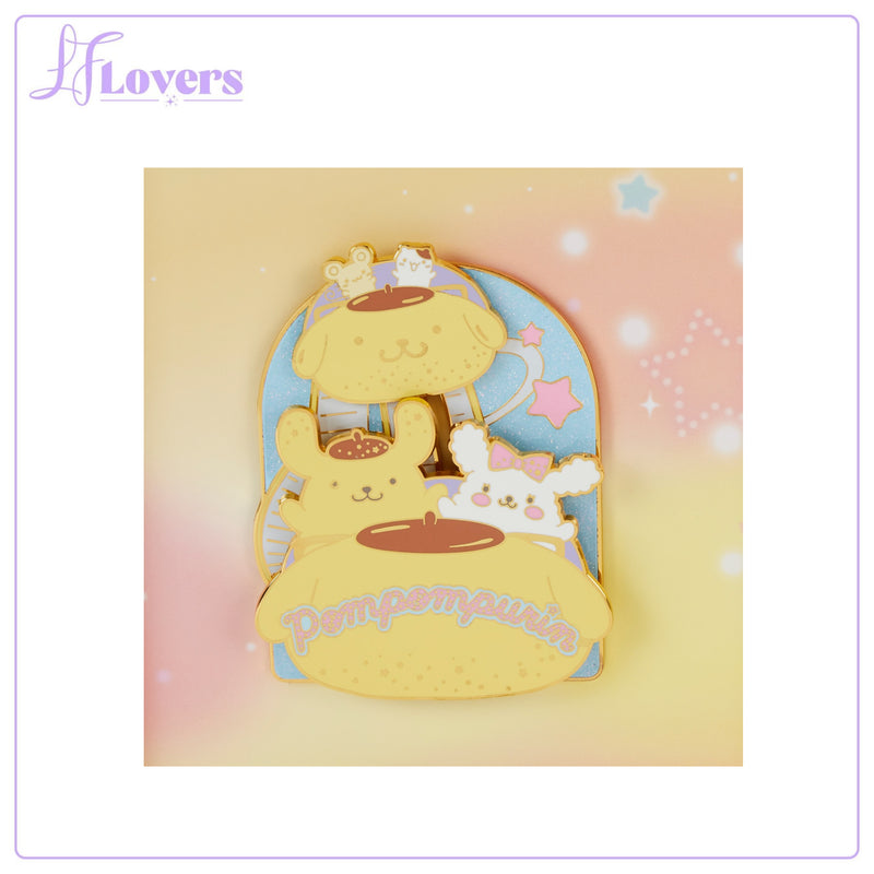 Load image into Gallery viewer, Loungefly Sanrio Pompompurin Carnival Ride Moving 3 Inch Pin
