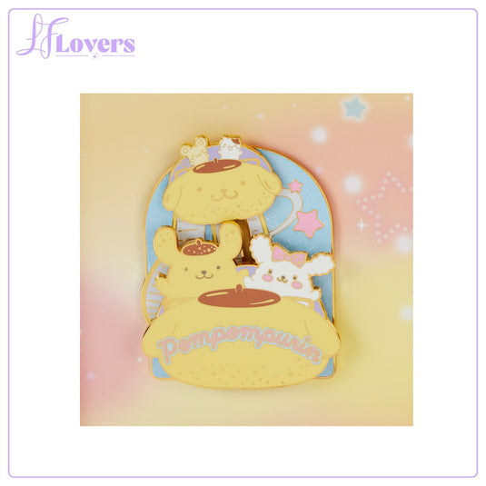 Loungefly Sanrio Pompompurin Carnival Ride Moving 3 Inch Pin