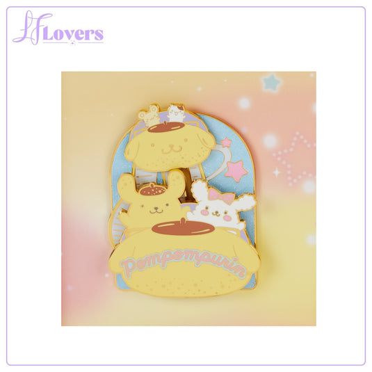 Loungefly Sanrio Pompompurin Carnival Ride Moving 3 Inch Pin - LF Lovers