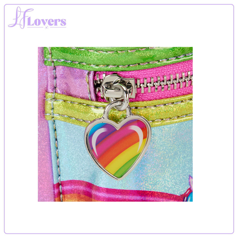 Load image into Gallery viewer, Loungefly Lisa Frank Colour Block Mini Backpack - LF Lovers

