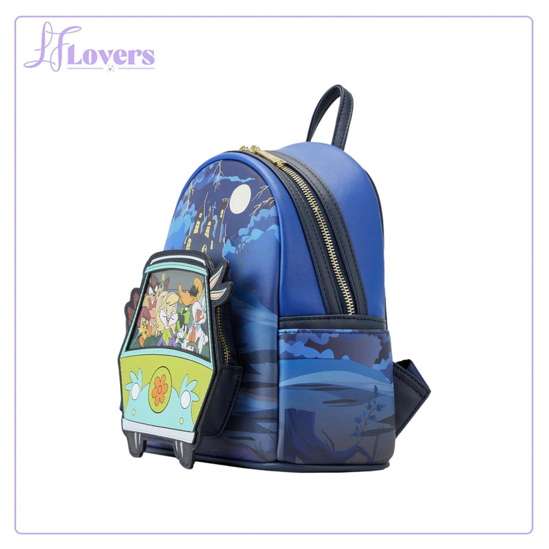 Load image into Gallery viewer, Loungefly Warner Brothers 100th Anniversary Looney Tunes Scooby Mash Mini Backpack

