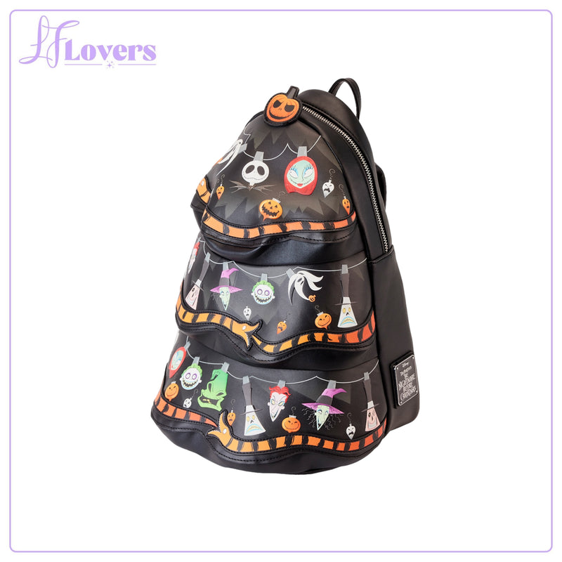 Load image into Gallery viewer, Loungefly Disney Nightmare Before Christmas Figural Tree Mini Backpack
