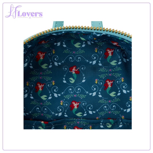 Loungefly Disney The Little Mermaid Princess Lenticular Mini Backpack