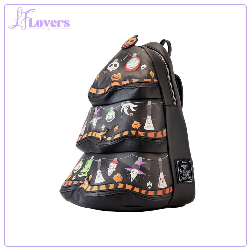 Load image into Gallery viewer, Loungefly Disney Nightmare Before Christmas Figural Tree Mini Backpack
