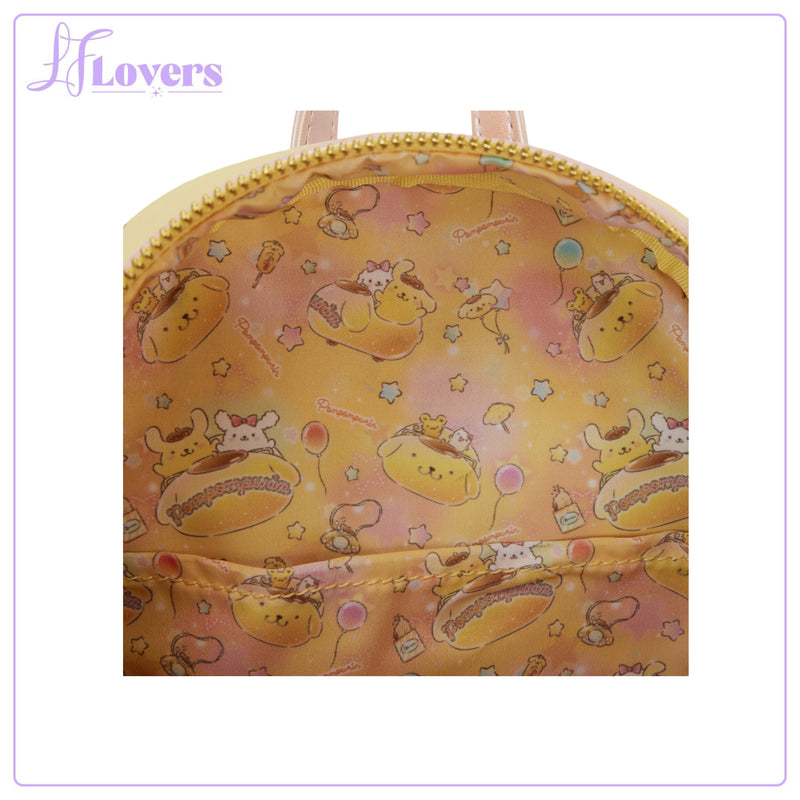 Load image into Gallery viewer, Loungefly Sanrio Pompompurin Carnival Mini Backpack
