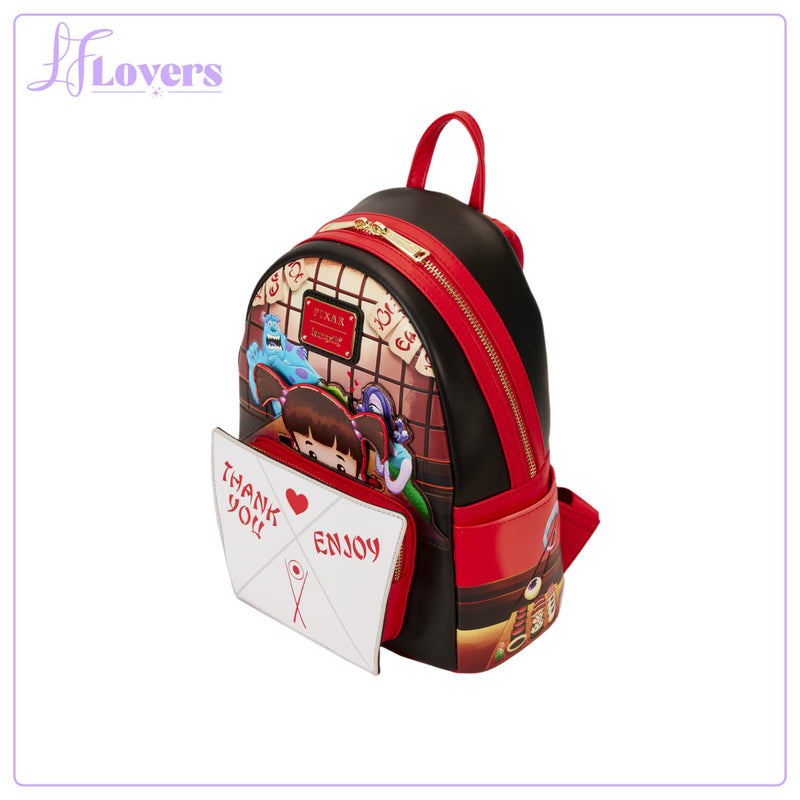 Load image into Gallery viewer, Loungefly Disney Monsters INC Boo Takeout Mini Backpack - LF Lovers
