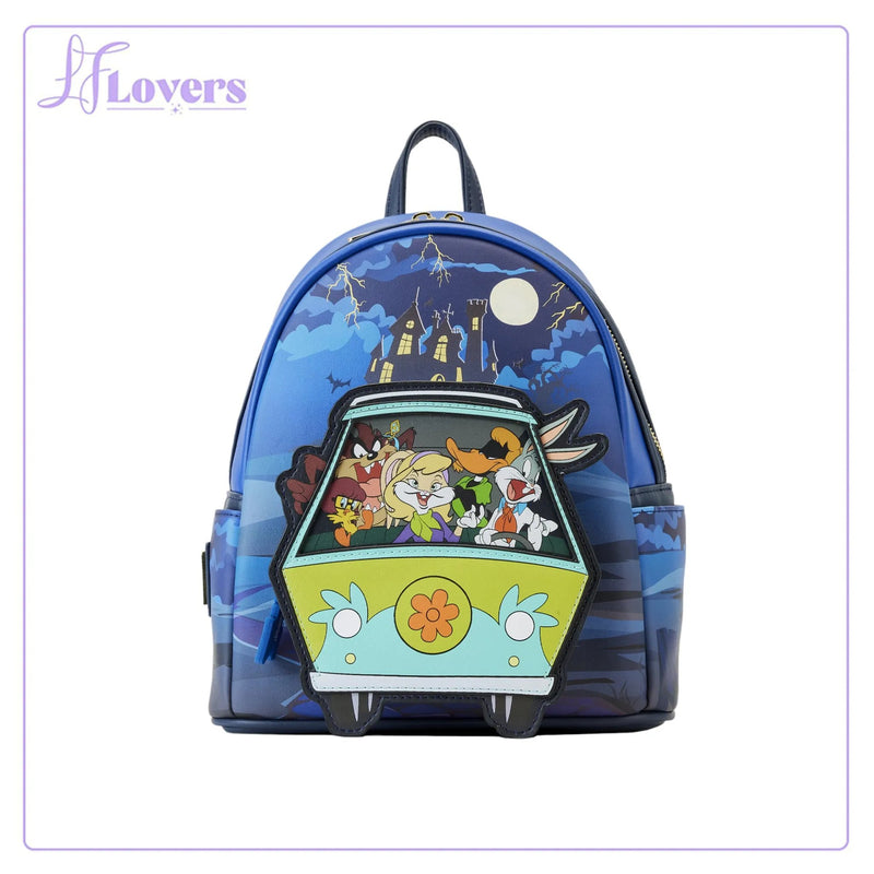 Load image into Gallery viewer, Loungefly Warner Brothers 100th Anniversary Looney Tunes Scooby Mash Mini Backpack
