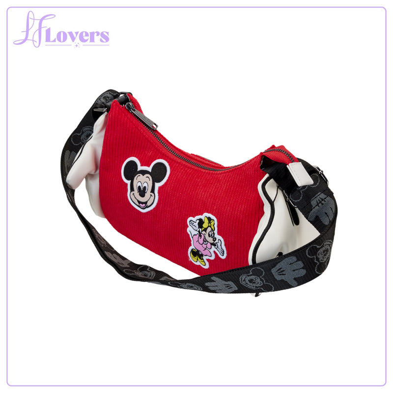 Load image into Gallery viewer, Loungefly Disney D100 Mickey Hands Crossbody Bag
