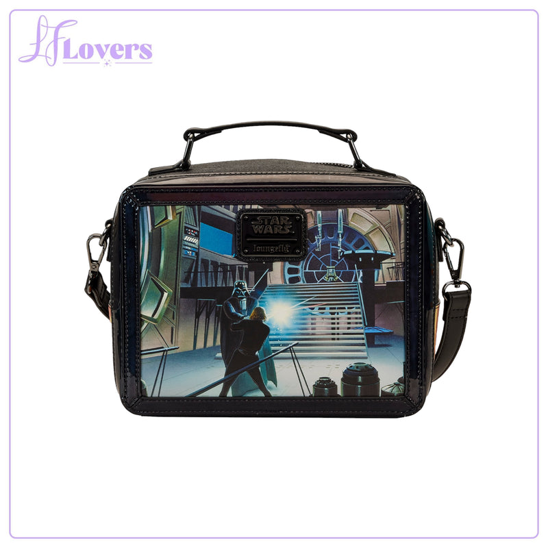 Load image into Gallery viewer, Loungefly Star Wars Return of the Jedi Lunch Box Crossbody

